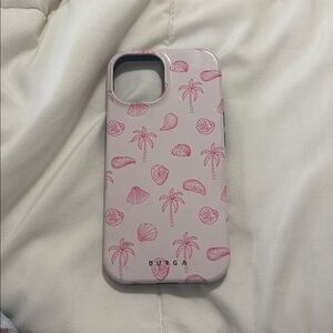 Pink Patterned Phone Case